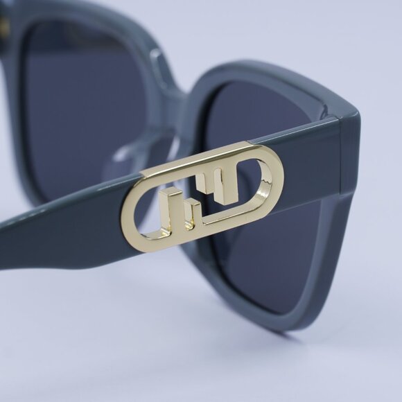 ?️ New Fendi FE40063F 20A Sunglasses - Grey Frame, Grey Lenses main image 7